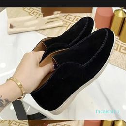 Open Walk Suede Sneaker Shoes Women short boots casual shoe Men's High Top Walking Flats classic ankle boot