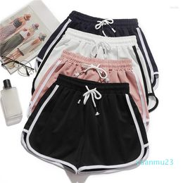 Running Shorts 2023 Sports Women Summer Candy Colour Anti Emptied Skinny Casual Lady Elastic Waist Beach Short Pants Gym