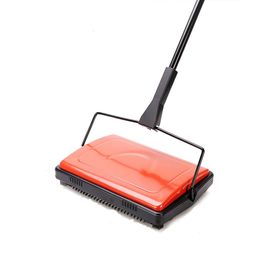 Hand Push Sweepers Carpet Sweeper Cleaner for Home Office Low Carpets Rugs Undercoat Pet Hair Dust Scraps Paper Small Rubbish Cleaning 230825