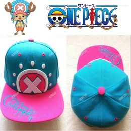 Ball Caps Hip-hop Tony Chopper Anime Luffy Cosplay Cartoon Japanese Hat Baseball Embroidery Pattern