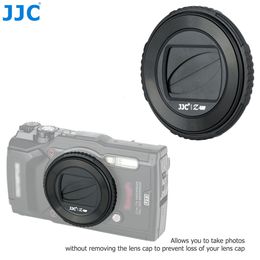 Camera LCD Hoods JJC LB T01 Auto Lens Cap Cover Accessories for Olympus TG6 TG5 TG4 TG3 TG2 TG1 TG 6 TG 5 TG 4 TG 3 TG 2 TG 1 Black 230825