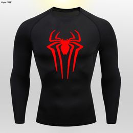 Men's T-Shirts Men's Sun Protection Second Skin Breathable Compression Shirt Long Sleeve T-Shirt Quick Dry Rashgarda Tops Sports Man 2099 Tees 230825