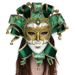 Party Masks Venice Mask Halloween Ghost Festival Party Venetian Mask Masked Prom Mask Halloween Horror Mask Party Prom Decor Accessories 230824