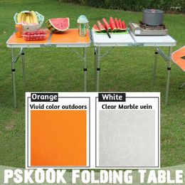 Camp Furniture Heighten Portable Foldable Multifunctional Desk Computer Bed Outdoor Camping Table Home Barbecue Picnic Folding Tables