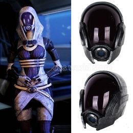 Party Masks Game MASS EFFECT 3 Tali Zorah Cosplay LED light Mask Helmet For Men Cyberpunk MasK Masquerade Mask Hallween Carnival Party Mask 230824