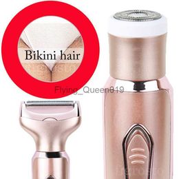 Professional 2 in 1 Women Epilator Electric Razor Hair Removal Painless Face Shaver Bikini Pubic Hair Trimmer Home Use Machine HKD230825