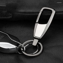 Keychains JOBON Fashion Car Key Chain High-end Men And Women Waist Hanging Metal Zinc Alloy Accessories