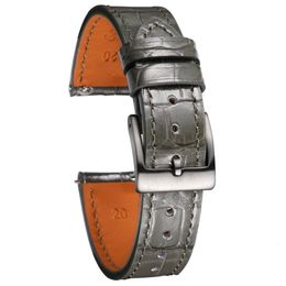 Watch Bands HEMSUT High Quality Genuine Leather Band Quick Release Handmade Cowhide Wrist Straps For Men 18MM 20MM 21MM 22MM 230825