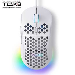Honeycomb M1SE Wired gaming mouse 12800DPI Optical Sensor6 Independently Buttons ergonomic mouse of pc gaming laptop accessories Q230825
