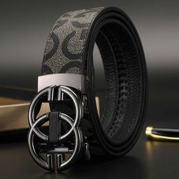Belts 2023 High Quality Designers Mens belt Luxury Brand Famous Male Belts g Buckle Genuine Leather Belts for Men wide 34mm belt L0825