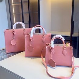 designer bag luxurys handbag Handbags Brown Floral Purse designers Brand Casual Totes Leather high-capacity on the shopping go travel bag
