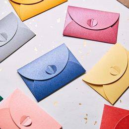 Gift Wrap Small Colorful Love Vintage Envelopes Wedding Invitation Gilt Envelope Color