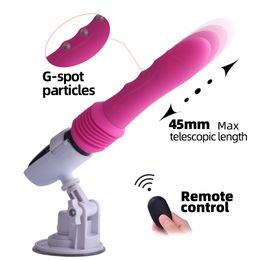 Adult Toys Sex Telescopic Machine Automatic Pulling and Inserting Gun Women's Masturbator Vibration Stimulation Massage Stick 230824