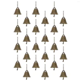 Party Supplies Bronze Horn Bell Small Bells Bag Hanging Decor Mini Festival Festive Ornament