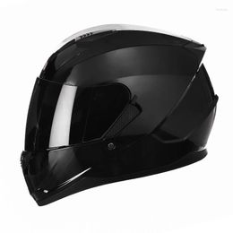 Motorcycle Helmets DOT Winter Racing Motocrycle Full Face Motocross Protection Warm Helmet Moto Casco Double Len Capacete