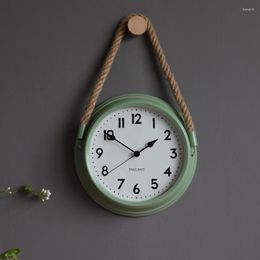 Wall Clocks Nordic Living Room Decoration Hanging Loudspeaker Children Watches Modern Design Horloge Murale Home Decor