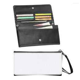 Storage Bags 4pcs/lot Blank Sublimation Leather Women Men Wallet Purse DIY Multi Card Holder Case For Heat Transfer