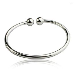 Bangle Korean Version Of Europe And The United States Fashion Silver-plated Products Simple Garlic Head Bracelet Woman