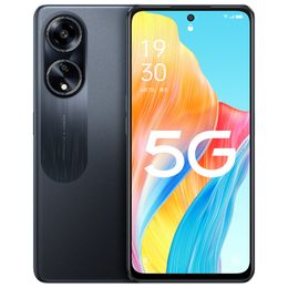 Original OPPO A1 5G Mobile Phone Smart 8GB 12GB RAM 256GB ROM Snapdragon 695 Android 6.72" 120Hz Full Display 50MP AI AF 5000mAh Face ID Fingerprint Waterproof Cell Phone