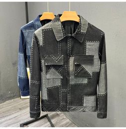 Men's Jackets G08377 Fashion Coats & 2023 Runway Luxury European Design Party Style Clothing