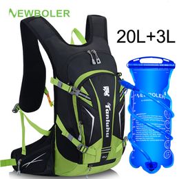 Panniers Bags Cycling Backpack Waterproof 10L/15L/20L Bicycle Bags Water Bag Outdoor Sport Climbing Hiking MTB Road Bike Hydration Backpack 230824