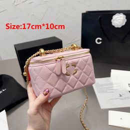 Classic Cosmetic Bag Casual Chain Bag Designer Bags Cases Can be Shoulder or Diagonal Cross Hundreds of Stylish Multi-style Free Shipping