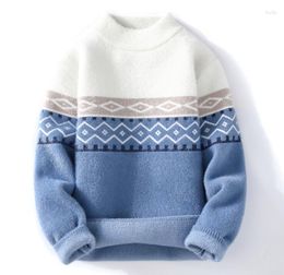 Men's Sweaters Autumn Men Sweater Long Sleeve Pullover Stripe Knitted For Winter Hombre Mens Clothes