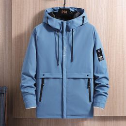 Men's Jackets Bomber Jacket 2023 Windbreaker Zip Coat Spring Autumn Casual Work Fashion Outdoor Adventure