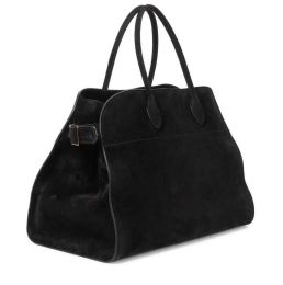 New Designer Bags margaux 15 Leather Margaux handbag commuter bag Cow leather Tote travel shoulder light luxuryClassic tote THE ROW Premium touch bag