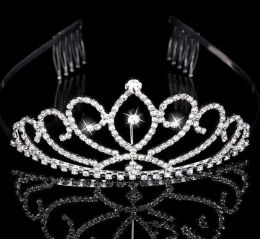 Bridal Tiaras Crowns Headpieces With Rhinestones Jewelry Evening Prom Party Pageant Crystal Wedding ZZ