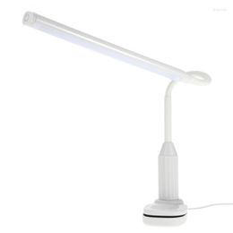 Table Lamps Bedroom Led Light Long Arm Eye-protected Clip Office For Home Study Lamp 2023 Touch Dimming Brightness Desk