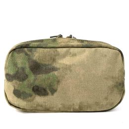 Bag Parts Accessories Tactical Vest Molle Sundries Storage Recycling Pouch ATFG Cordura Fabric 230823