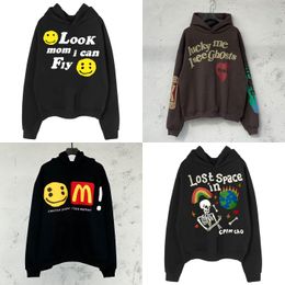 Men Designer CPFM KIDS SEE GHOSTS CHO Lost in space Street hip-hop Hoodies Fleece Pure Cotton Men's Women's Hooded Sweater Look mom i can fly Sports Hoodies MD30323