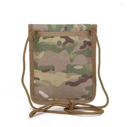 Card Holders ID Holder Tactical Pouch File Folder Organiser Bag Military Nylon Chest Hanging Molle In