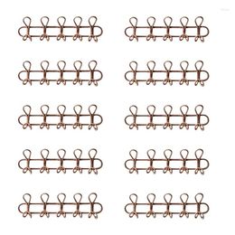 Hangers 10X Large Vintage Rattan Clothes Hanger Kids Garments Organizer Rack Wall Hooks Hat Hanging Hook