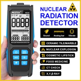 Radiation Testers Nuclear Wastewater Mestek Geiger Counter Nuclear Radiation Detector Dosimeter Tester Marble Detector 230825