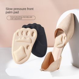 Shoe Parts Accessories Comfortable Inserts for Womens Shoes Nonslip Forefoot Pads Halfsize Cushions High Heel 230826