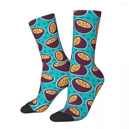 Men's Socks Funny Passion Retro Fruits Food Hip Hop Novelty Crew Sock Gift Pattern Printed