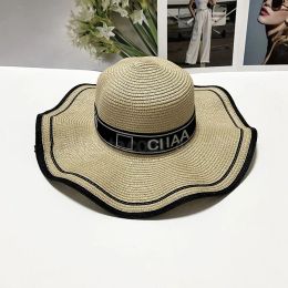 Straw Designers Bucket Hats for Womens Fashion Buckets Hat Grass Braid Caps Cowboy Casquette Mens Sun Visors Luxury Bonnet Beanies 238268D