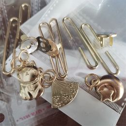 Bag Parts Accessories KISSDIY 30Set DIY Cute Golden Hanging Design C Shape Metal Coin Making PueseFrame KIss Clasp Hardware 230823