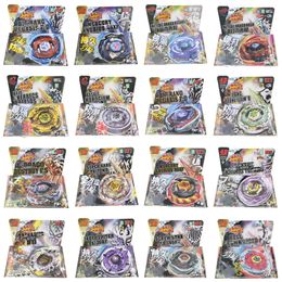 Spinning Top B-X TOUPIE BURST BEYBLADE SPINNING TOP Metal Fusion 16pcslot 32 Style BB104 BB105 BB128 4D Metal with Launcher Kids Game Toys 230825