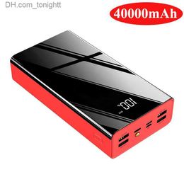 40000mAh Power Bank Portable Charger External Battery Pack Powerbank 40000 mAh for 12 Pro Samsung Poverbank Q230826