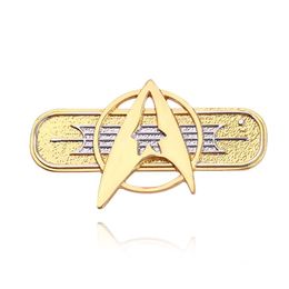 Star Trek Starfleet Enamel Brooch Pin - Alloy Metal Fashion trifari jewelry for Baby, Kids, Maternity - Perfect Gift (S10001)