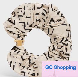 Quality Large Intestine Hair Ring Twill Fabric Three-Dimensional Double-Sided Removable Hair Accessories High-Profile Figure