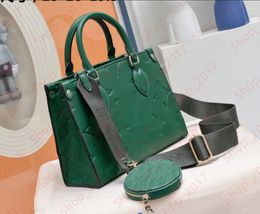 Luxury totes designer bag womens handbags Onthego tote bag Hot Crossbody Wallet lady Fashion PVC Genuine Leather purse shoulder bags female Large Shopper Backpack