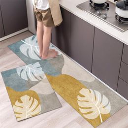 Carpet Kitchen Mat Cushioned Anti Fatigue Floor Rug Home Living Room Bedroom Long Set Washable Bath Foot Mats 230825