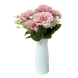 Decorative Flowers Artificial A bunch of carnations flowers for family parties