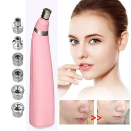 Face Care Devices Portable Diamond Microdermabrasion Machine Vacuum Blackhead Removal Pore Cleaning Anti Ageing Household Lifting Device 230825