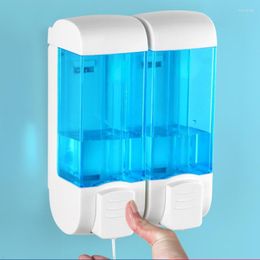 Liquid Soap Dispenser El Wall-mounted Household Bathroom Shampoo Shower Gel Push Type Hand