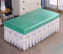 Table Cloth Rectangular Simple Waterproof Tea Several Sets Of Cover All-wrapped Coffee Mat Washless Tablecloth